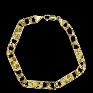 10k Gold Nugget Bracelet