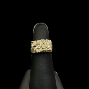 10k Gold Extra Chunky Nugget Ring