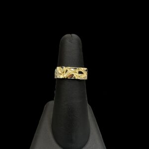 10k Gold Nugget Band