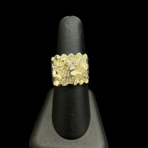 10k Gold Nugget Ring