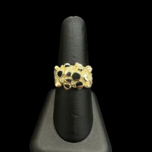 10k Gold Extra Chunky Nugget Ring