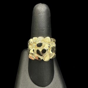 10k Gold Extra Chunky Nugget Ring