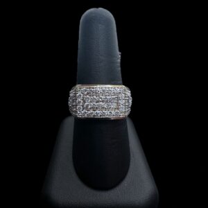 10k Gold Diamond Band Ring