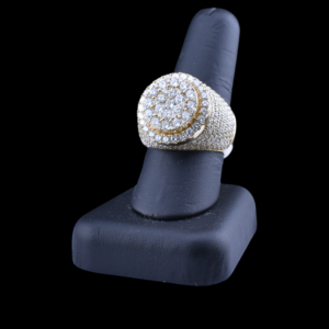 10k Gold 5.65 Carat VS Round Diamond Ring