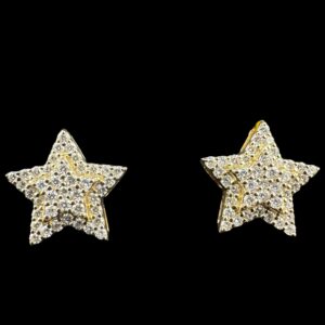 VVS Lab Diamond Star Earrings