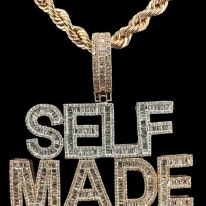 “SELF MADE” Diamond Pendant