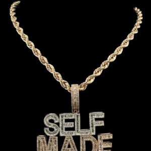 “SELF MADE” Diamond Pendant