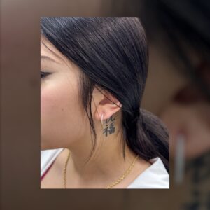 10k .15 carat diamond hoops