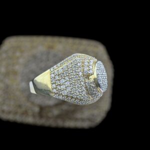 10k gold 2.75 carat natural diamond