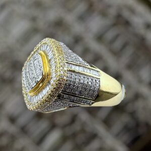14K gold ring 1.7 carat weight SI Natural diamonds
