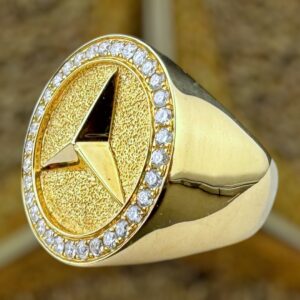 10K Gold ring 1.0 carat weight VS/SI natural diamonds