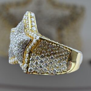14K gold ring 4.5 carat weight VS Natural Diamonds