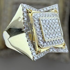 10K gold ring approx 2.2 Carat Weight VS-SI Natural