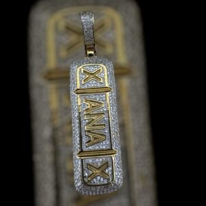 10k gold .75 carat weight si natural xanax diamond pendant