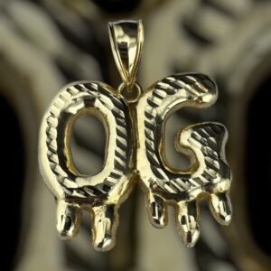 10K GOLD DRIPPY OG PENDANT