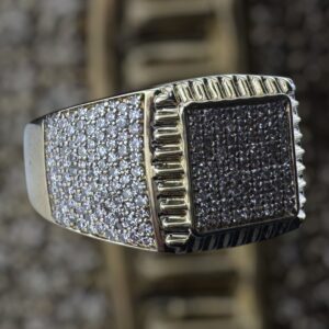 10k gold 1 carat weight diamond ring